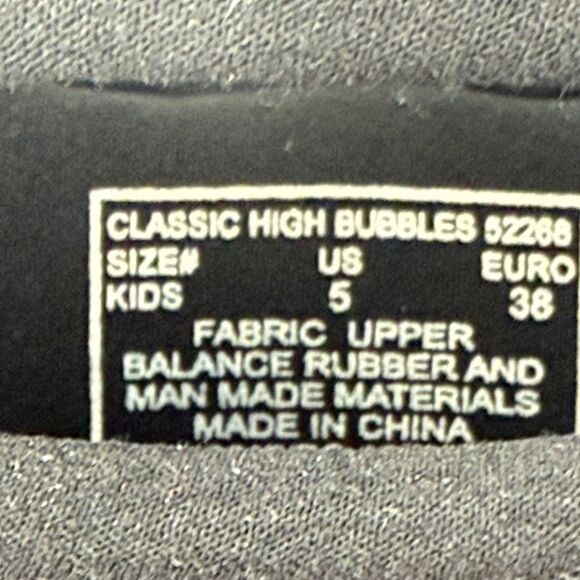 Bogs Waterproof -30f Classic High Bubbles Big Girl Sz 5 Pull On Winter Rain Boot - Picture 6 of 12